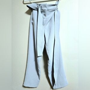 Wilfred Soft Gray Women's Pants with Tie Waist